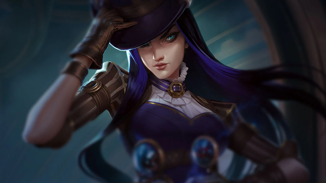 League Of Legends Lethality Runes Caitlyn Build